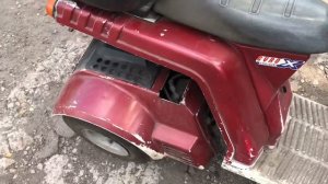 Купил Хонду GYRO-X грузовой скутер))