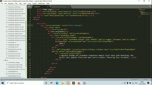 Complete Bootstrap 5 with HTML Tutorial Just 2 Hours in hindi