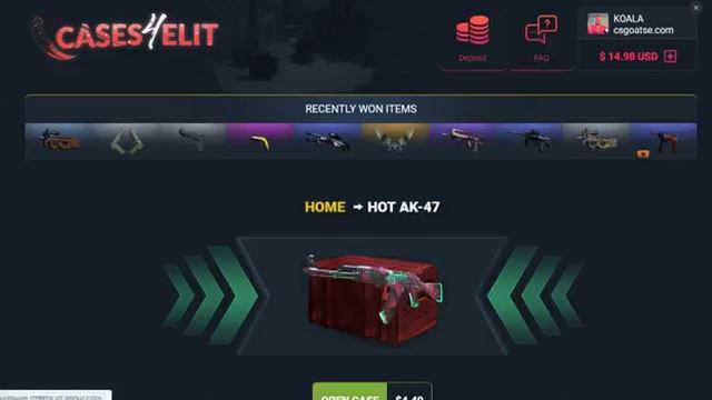 cases4elit com ПОЖАЛУЙ ЛУЧШИЙ САЙТ CS GO 2017! посмотрите и вы поймете почему смотреть онлайн