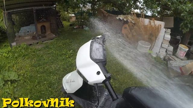 Красивая мойка мопедов смотреть онлайн