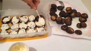 Баклажаны с чесноком и помидором Столбики. Как пожарить баклажаны.Что приготовить на ужин