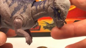 Mattel Jurassic World Savage Strike Pachycephalosaurus DIno Rivals Review!!!