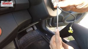 NISSAN MICRA HOW TO CHANGE INDICATOR AND WIPER STALK SWITCH