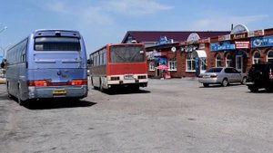 Автобус Икарус-256.74 (Ikarus-256.74)(В 972 УХ 22).  Отправление от Алейска.