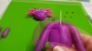 Лунтик. Лепка из пластилина. Развивающее видео для детей.