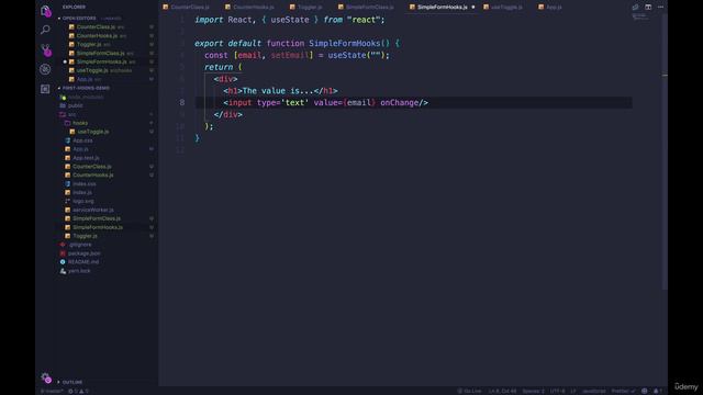 32 - Introducing React Hooks смотреть онлайн
