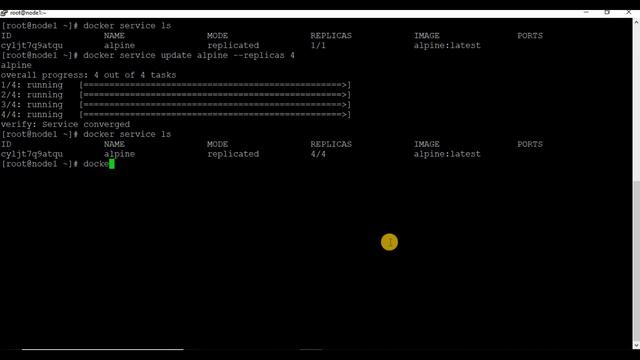 Docker Swarm Basics | Docker Swarm Service Create | Update Replicas, Logs, Rollback