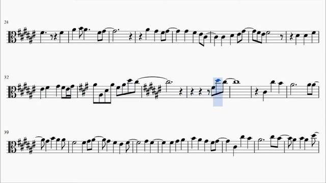 Hibike! Euphonium Season 2 Opening - Soundscape (Viola) смотреть онлайн