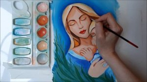 КАК НАРИСОВАТЬ МАМУ С РЕБЕНКОМ. РИСУНОК МАМА И РЕБЕНОК. РИСУЕМ МАМУ С МАЛЫШОМ.РИСОВАТЬ ПОЭТАПНО