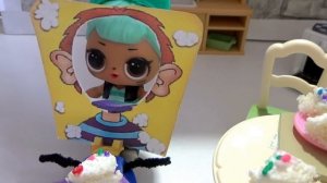 МУЛЬТИКИ КУКЛЫ ЛОЛ. ПИРОГ В ЛИЦО ДЛЯ КУКОЛ ЛОЛ. #Мультики смешное видео #lol surprise