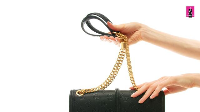 3618293 Видеообзор I Женская сумка на плечо GUESS JAMES LOGO CONVRTBL X смотреть онлайн