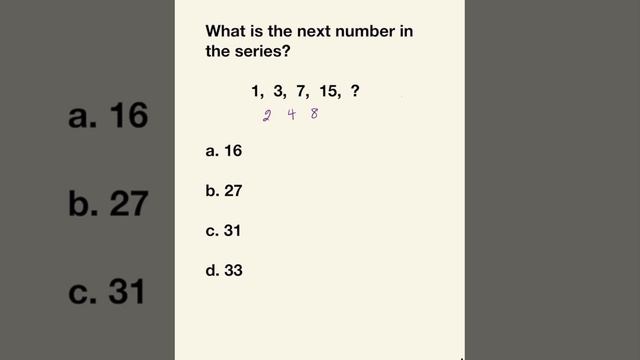 Find The Next Number In The Sequence | Math Problem