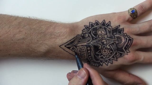 This Marker Draws TATTOOS -- Bic BodyMark смотреть онлайн