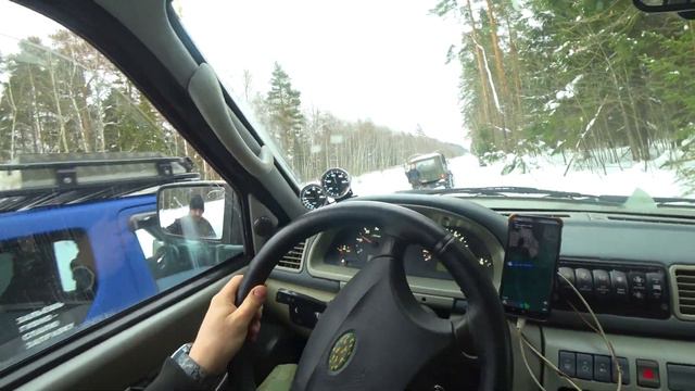 [Трек] По мокрому снегу | Чирок на гусянках | Злая маршрутка | Молзино обратка