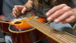 Blues Jam on Lap Slide Resonator Guitar