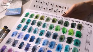 Обзор акварели Daniel Smith| Дот-карта на 238 цветов!!!