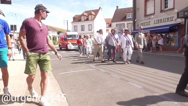 défilé du 14 juillet 2022 à Châteauneuf sur Loire смотреть онлайн