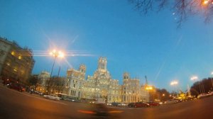 Plaza de Cibeles - Madrid Timelapse