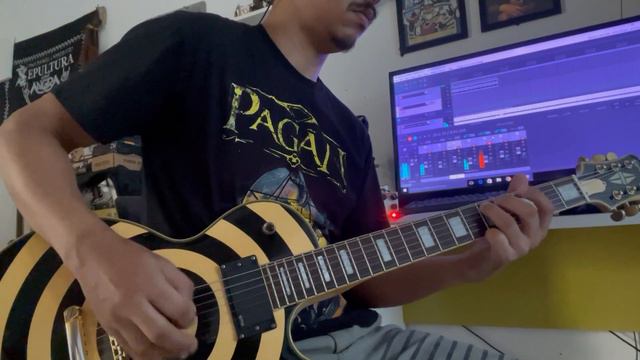 Epiphone Zakk wylde El Malito wintterlabs Tonex (fender twin) Neural Gojira cab. Guitarra L R смотреть онлайн