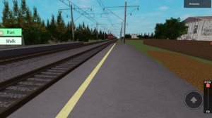 ЭП1 с пассажирским поездом в Роблоксе. #roblox #vladaudi #поезда #эп1 #поезда