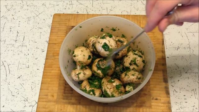 Вкуснейшие шампиньоны во фритюре
