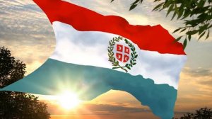 Флаг и гимн Княжества Сербии Flag and anthem of the Principality of Serbia