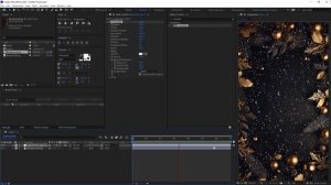 Как сделать новогоднюю открытку в After Effects | Уроки After Effects