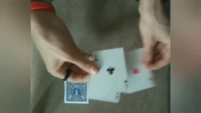 Простой фокус - "4 короля, 4 туза"