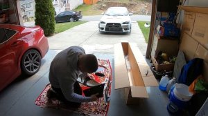 Как поставить новый спойлер на Лансер 10 Эволюшн