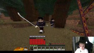 Minecraft с модом Клинок, рассекающий демонов #2