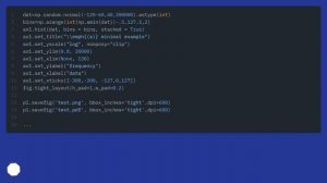 Matplotlib 2.0 stripes in histogram