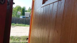 Узкоколейный деревянный пассажирский вагон. Сделан в СССР.