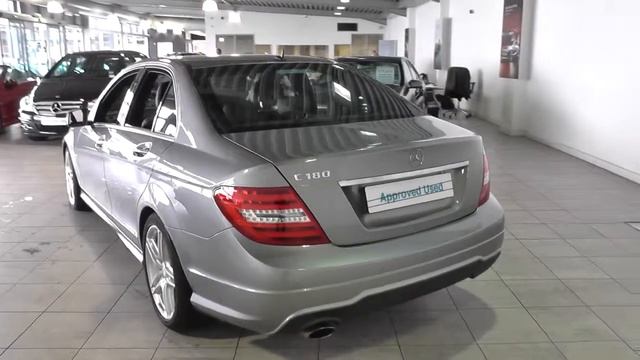 Mercedes-Benz C CLASS C180 BlueEFFICIENCY AMG Sport 4dr Auto U40653 смотреть онлайн