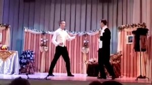 Дуэт Айзенштайна и Фалька (И.Штраус, "Летучая мышь")