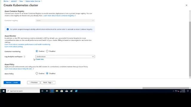 Part 1 Use AKS to deploy a Kubernetes Cluster