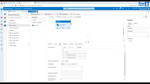 How to Perform UPSERT Insert/Update with Copy Activity in Azure Data Factory | ADF Tutorial 2022 смотреть онлайн