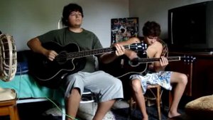 Yes - Roundabout (acoustic bass and acoustic guitar cover)