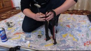 Профилактика велосипедной вилки SR Suntour XCТ (2 часть)