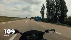 MAX SPEED YAMAHA FZS 600