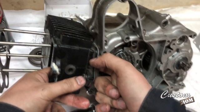 Замена цепи ГРМ на мопеде Альфа (Дельта) смотреть онлайн