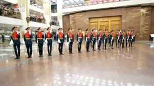 Показательное выступление Преображенского полка в МУЗЕЕ ПОБЕДЫ