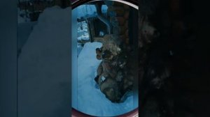 Вечерний пейзаж из окна отеля Форт Эврика в поселке Эсто - Садок