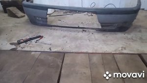 Опель вектра А тюнинг бампера/Опель полный привод/Бампер за один день