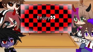 Soft aftons react to original aftons ll remake ll Fnaf ll pt.1ll read description ll