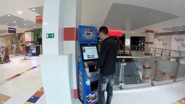 Автомат для печати фотографий из instagram и телефона Photojet смотреть онлайн