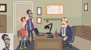 Мультик, Офисные Будни (Анимация)