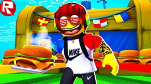 РОБЛОКС ПОСТРОИЛ ФАБРИКУ БУРГЕРОВ САМЫЙ ВКУСНЫЙ БУРГЕР СИМУЛЯТОР ROBLOX ВИДЕО ВЕСЕЛАЯ ИГРА ДЛЯ ДЕТЕЙ