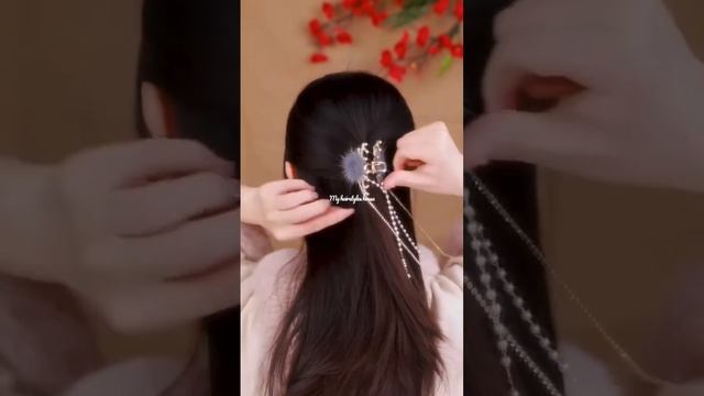 Beautiful hair clips #hairstyle #shorts #viral #shortvideo #trendinghairstyle #hairstyleshorts #ide