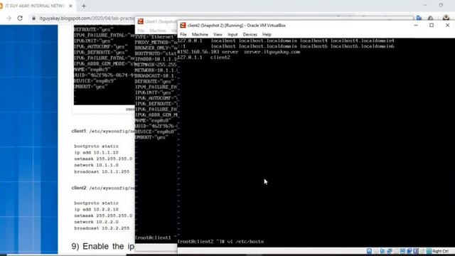 Understand Networking In Oracle Virtual Box Manager With LAB Practical Part 2 смотреть онлайн