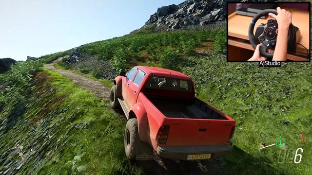 Toyota Hilux Drift vs Offroad | Forza Horizon 4 | Logitech G29 Gameplay смотреть онлайн